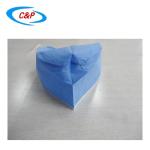 Customized Spunlace Nonwoven Surgical Doctor Cap Hat Skin Friendly