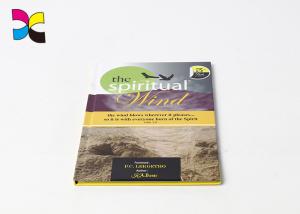 Quality Offset Paper Hardcover Book Printing Aqueous Varnish Hot Stamping Hard Proofs wholesale