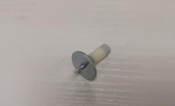 Industrial Ceiling Clip Nail Ceiling Drive Pins With Round Washer For Rapid