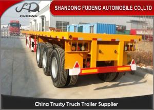Quality Containers Transportation Heavy Duty Trailer 12500 * 2500 * 1560 mm Size wholesale
