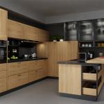 European Style Kitchen Units Set Furniture Cabinet for Modern Kitchen Renovation