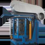 1400KW 500HZ Industrial Medium Frequency Induction Melting Furnace Steel Shell