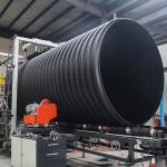 8 Inch B Type HDPE Drain Pipe Double Wall Corrugated Sewer Pipe Winding