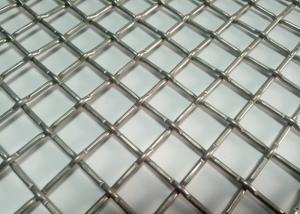 China Lock Crimped Wire Mesh Carbon Steel Surface Untreatment Wear Resistance on sale