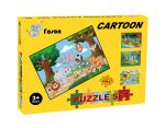 OEM Preschool Cartoon Jigsaw Puzzles Sets For 6 Year Olds Education