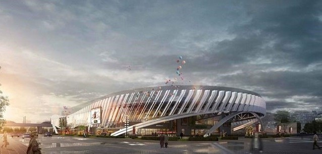 Fashsional Designed Architectural Structural Steel Q355B Fabrication Construction Building
