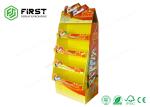 Custom Printed Light Weight Pos Cardboard Display Stands For Advertising