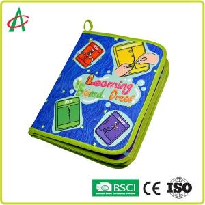 Quality 25cm Baby 3d Cloth Book , SNAS Animal Books For Preschoolers wholesale