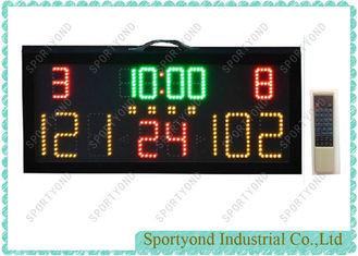 Sports Electronic Basketball Score Board , Portable Led Stadium Scoreboard with