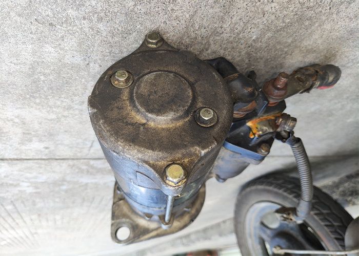 28100-E0080 Second Hand Starter Motor For Excavator SK350-8 28100-78124