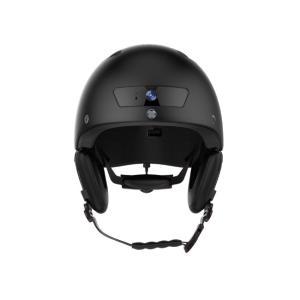 Quality Mens Black Matte PC EPS Intelligent Bike Helmet With Dash Cam wholesale