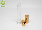 10ml Empty Glass Perfume Bottles With Golden Aluminum Atomiser Sprayer