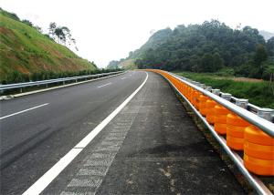 Quality Wave Steel W Beam Crash Barrier Traffic Guard Rails Salt Spray Resistant wholesale