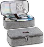 Homecube Pencil Case Capacious Pen Pencil Holder Box Makeup Pens Pouch Oxford