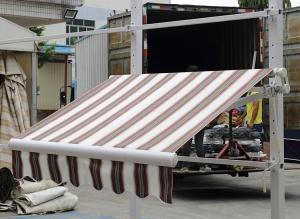 Quality Popular Window awnings outdoor balcony porch awning Sun Shade Aluminium Frame Canopy carport Retractable Awning A02 wholesale