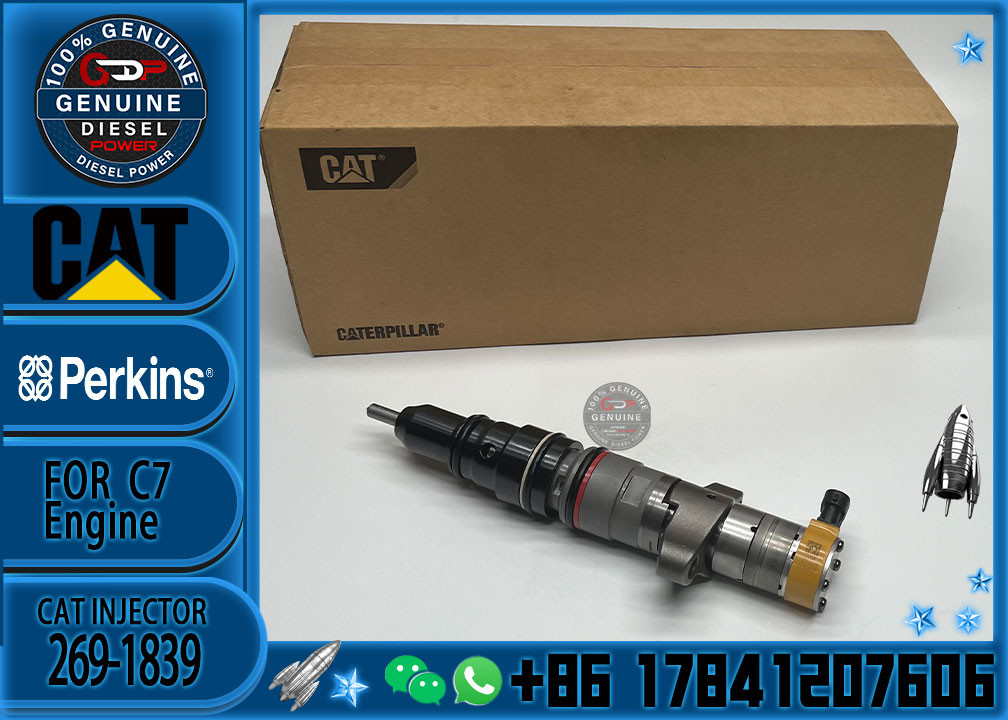 Brand New For C7 C9 Excavator Engine Common Diesel Engine Fuel Rail Injector 269-1839 2691839