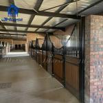 Customized Horse Stall Fronts Steel Bamboo Galvanized Surface Treatment
