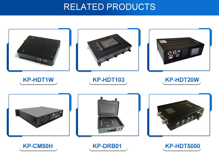 COFDM Digital Video Receiver with HD Output DH-MI SDI CVBS Frequency Input Range 300MHz-4700MHz Private Mold Small