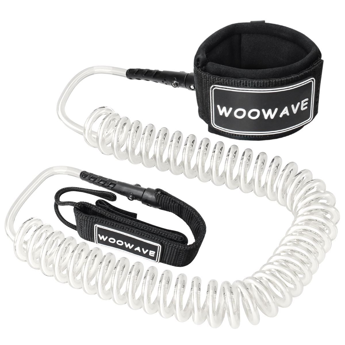 10' Coiled SUP Leash TPU Custom Paddleboard Leash OEM Surf Leash for Stand up Paddle Board