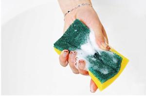 Quality Long Lasting Dish Washing Sponge Customized Color Removal Of Stubborn Stains wholesale