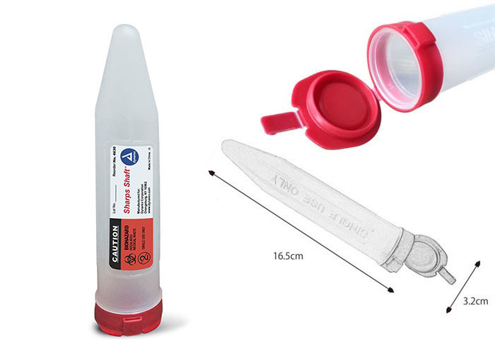 0.1 Litre Sharps container, Sharps Shaft, Shuttle Sharps Container | WinnerCare