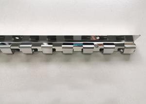 Quality Suspended Panel Stainless Steel Stamped Parts For Pvc Strip Curtain wholesale