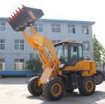 2.5 ton yellow color hydraulic wheel loader for sale
