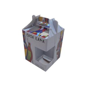 Quality Foil Stamped Champagne Gift Box CMYK Laminated Wine Packaging Boxes wholesale