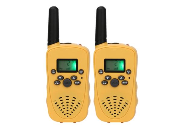 Cheap LCD Display Screen Real Walkie Talkie Bright Yellow Color For Teaching for sale