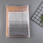 EVA D2W Biodegradable Custom Frosted Zipper Bags Screen Printing / Gravure