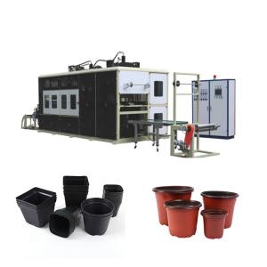 Quality Automatic 4 Station Plastic Flower Pot Thermoforming Machine wholesale