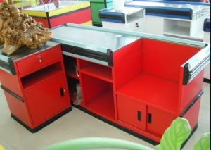 Quality Custom Cash Register Table Counter / Checkout Counters For Retail Stores wholesale