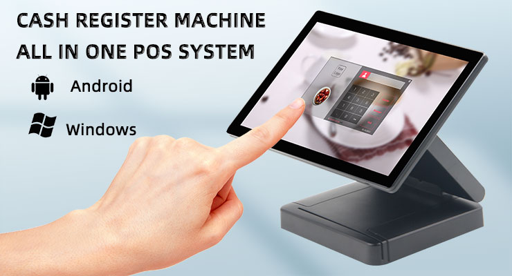 Fashion Design Tablet Multi Os Pos Cash Register Pos System Machine with SDK Function