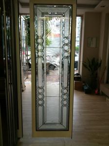 Quality chrome caming decorative glass wholesale
