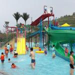 Aqua Playground Water Slide Park Fiberglass Children Play