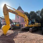Used Hydraulic Crawler Excavator Earth Excavating Equipment 40Ton Komatsu PC400