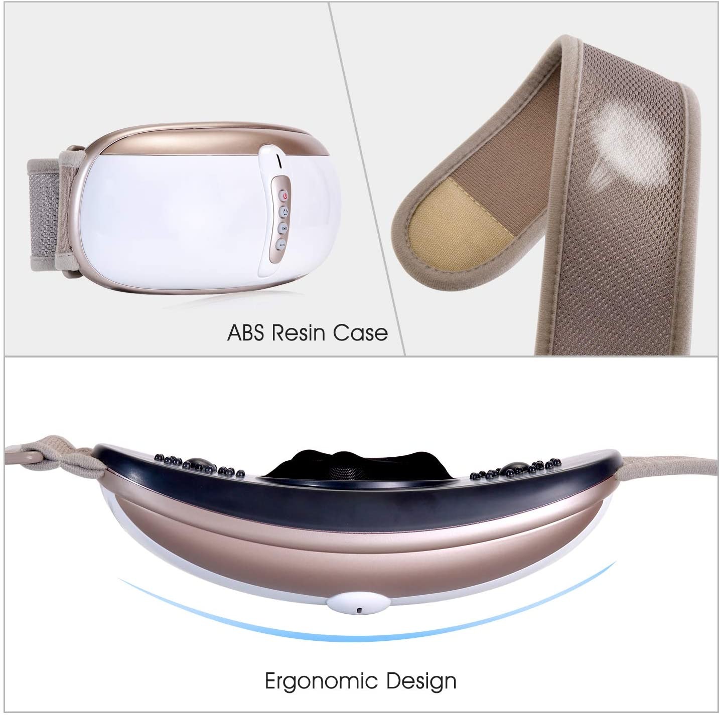 Electric Belly Slimming Belt Body Slim Fat Burning Rechargeable FCC Approved