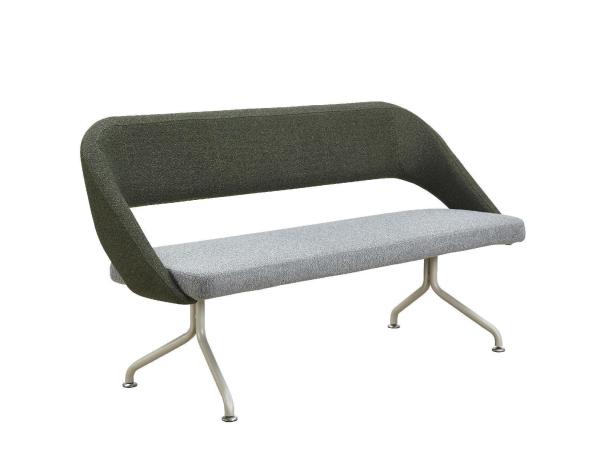 Cheap Foam Upholstered Dining Bench With Powder Coating Leg 1ps/Ctn for sale