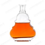 1L Creative Glass Bottle for Alcoholic Beverages Glass Lid Custom Label