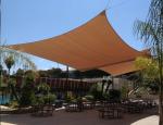 Waterproof Square Sun Shade Sail For Swimming Pool