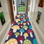 Tulip And Peony Flower Entrance Large Commercial Floor Mat Hotel Corridor