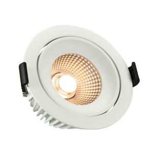 Quality 9w 10w IP54 CCT Changeable Dim To Warm Downlight Gypsum Plaster wholesale