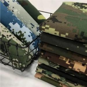 Quality Custom Design Military Camouflage Fabric Breathable Printed wholesale