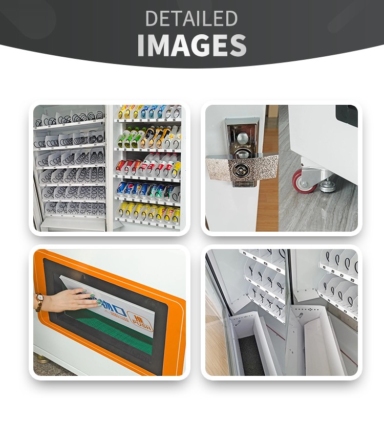 Micron WM22-TW translucence touch screen vending machine, drinks bottles semitransparent sreen vending machine