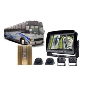 Quality Sony IMX307 32V DC Bird View Car Camera Parking System 4pin Cables wholesale