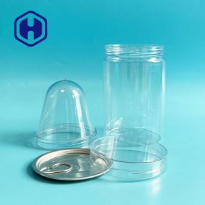 Quality 300# Plastic Easy Open Can PET Bottle Preform With Screw Lid wholesale