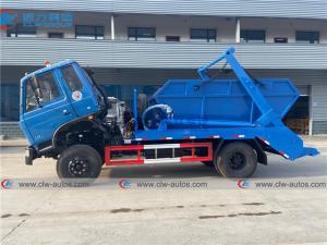 Quality Dongfeng 170HP 8m3 Carbon Steel Skip Loader Garbage Truck wholesale