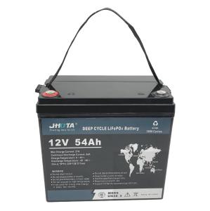 Quality IP55 Lithium Battery Lead Acid Replacement 54Ah 12.8V Deep Cycle Battery wholesale
