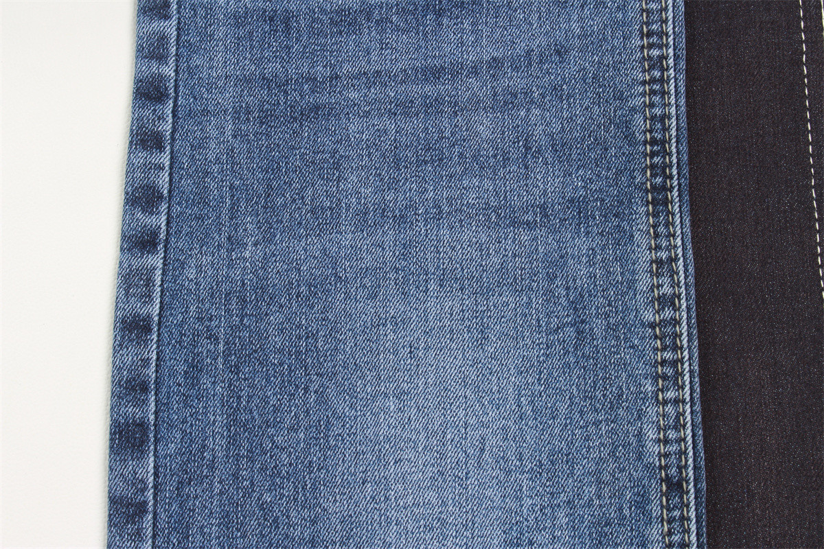 360Gsm Stretch Denim Fabric 3/1 Right Hand Twill With Slub