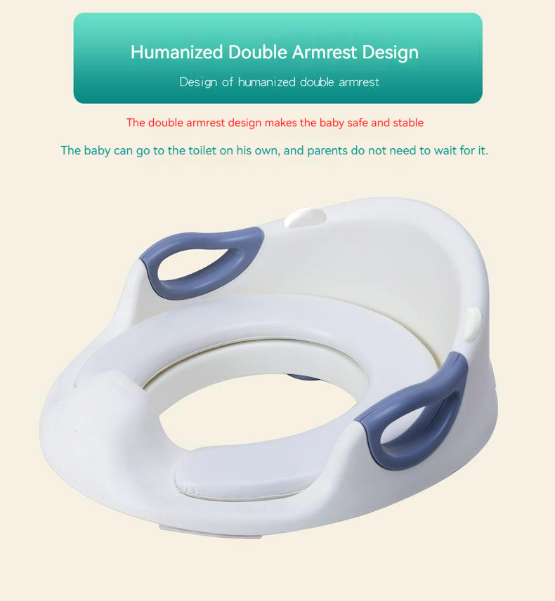 Customized Logo Child Potty Training Seat Eco-Friendly Easy Clean